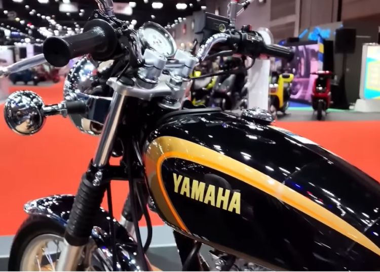 Yamaha Rx100 2024 Stylish side view